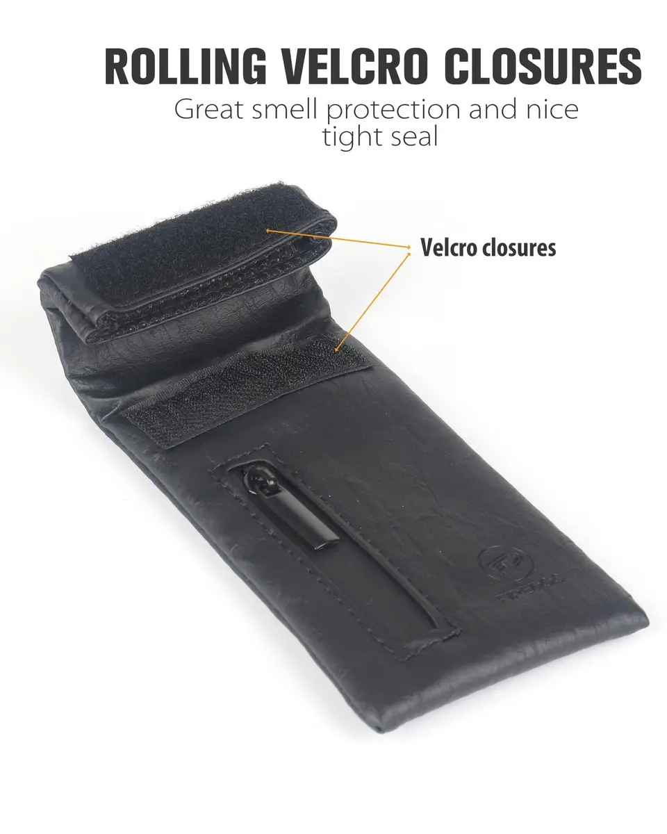 FIREDOG Smell Proof Bags, Carbon Lined Odor Proof Bag for Dog Tested 3"x6" | Compact Travel Storage - view 6