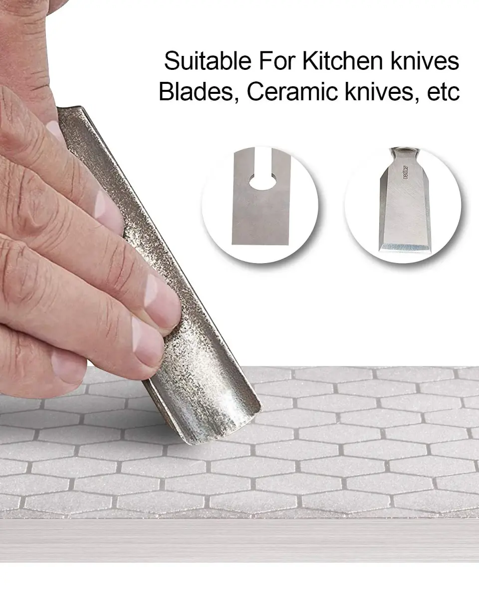 S SATC Diamond Sharpening Stone 20.32cm x 7.62cm (8" x 3") 400/1000 Grit | Fast Sharpening for All Tools - view 3