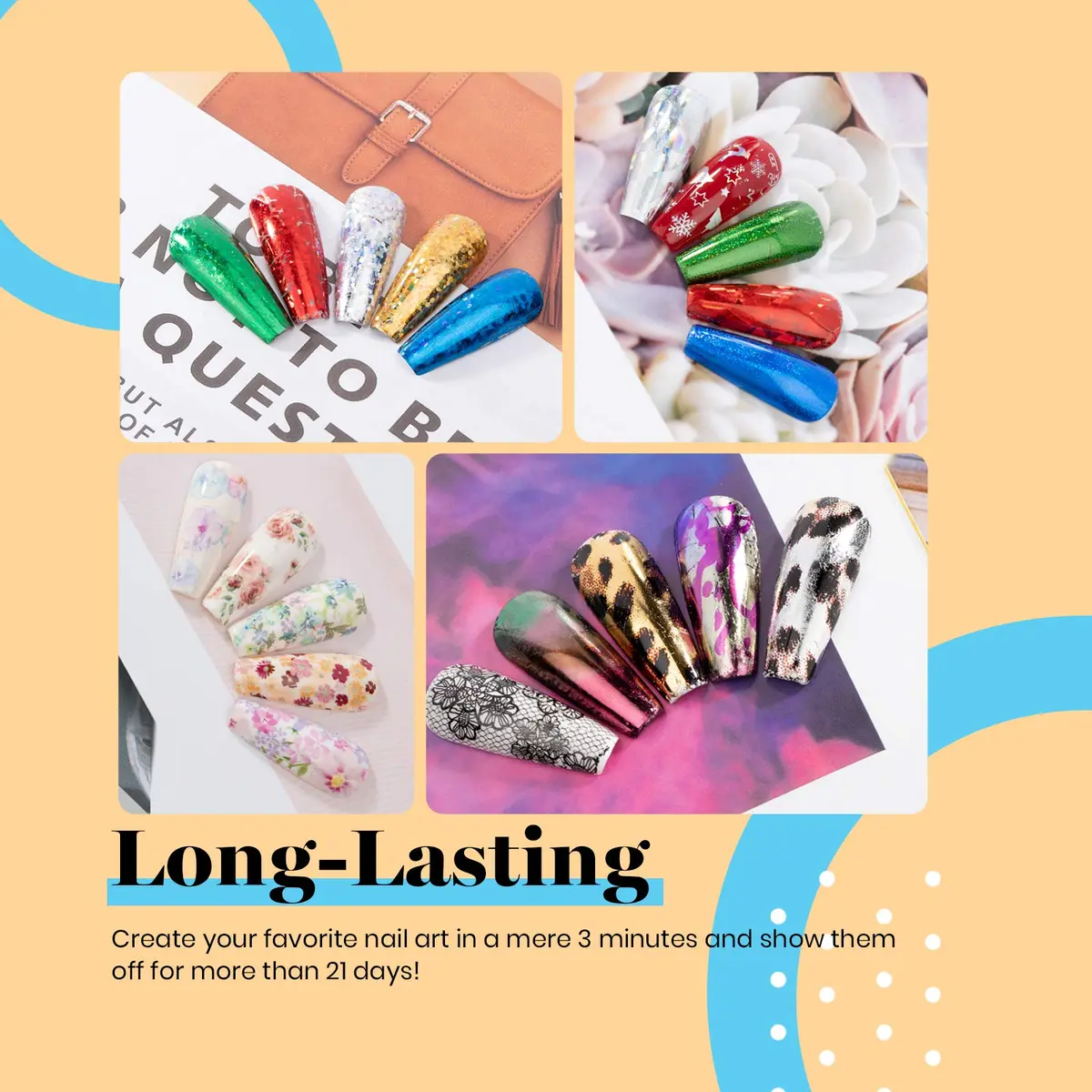 Beetles Nail Foil Glue 15ml | Easy DIY Nail Art Transfer with Long-Lasting Adhesion - view 3