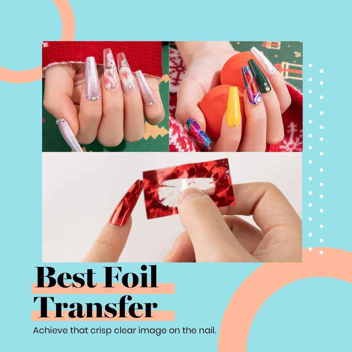 Beetles Nail Foil Glue 15ml | Easy DIY Nail Art Transfer with Long-Lasting Adhesion - view 4