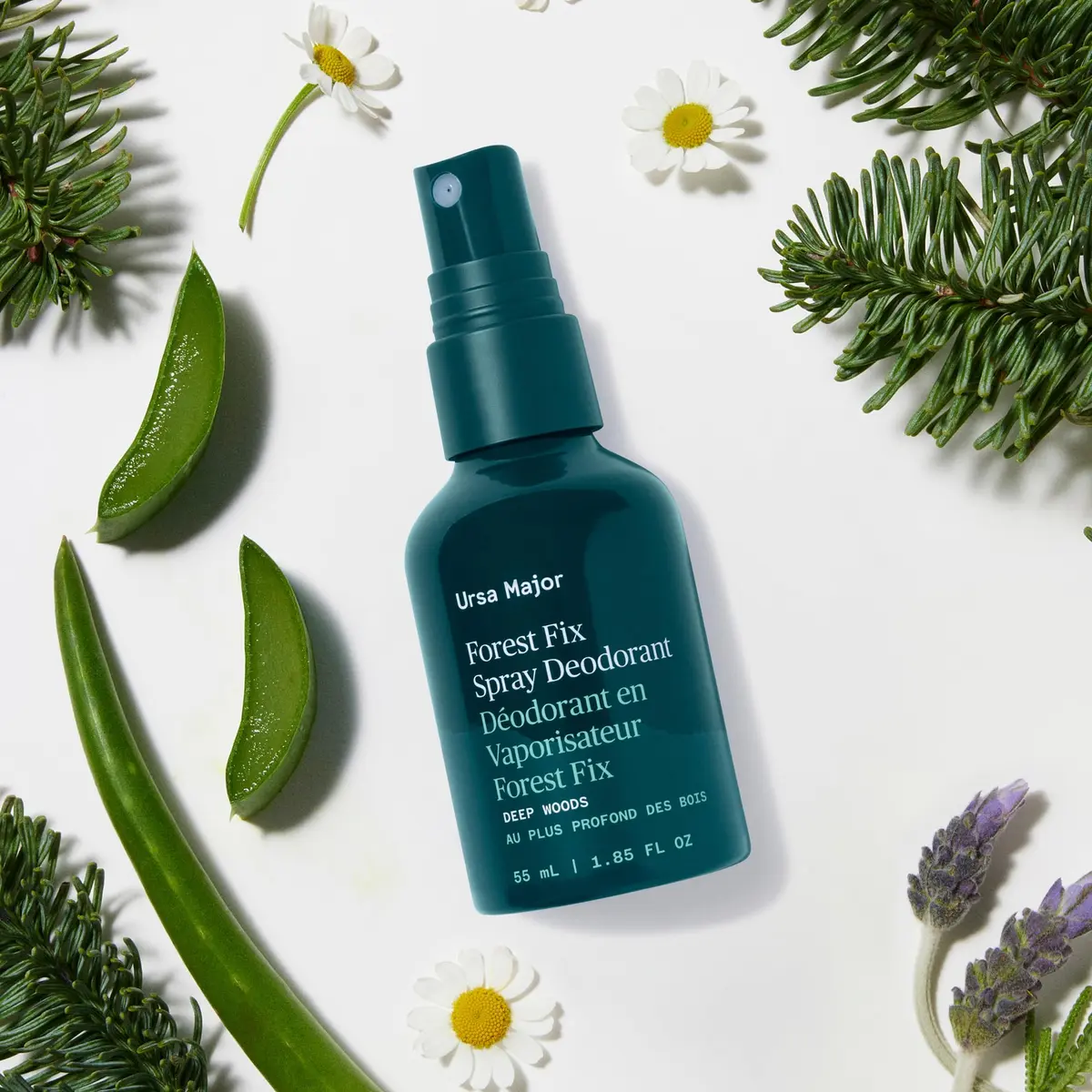 Ursa Major Forest Fix Spray Deodorant | Vegan, Aluminum-Free, Non-Staining, Sensitive Skin Friendly - view 5