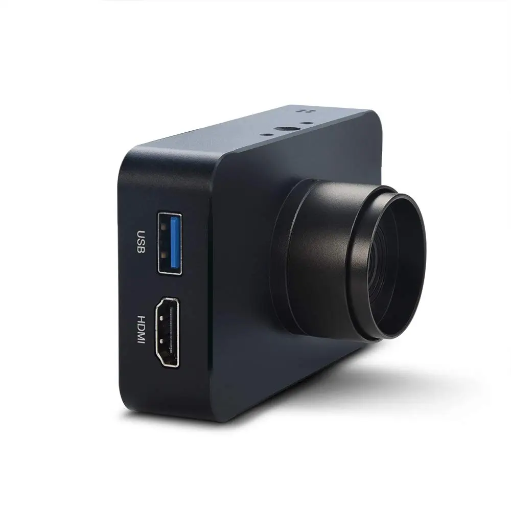 MOKOSE 12MP HDMI Camera 1080P USB HD Streaming Webcam, Recording 4K@30FPS Industry C/CS-Mount Camera with 3.2mm No Distortion Manual Lens - main product image