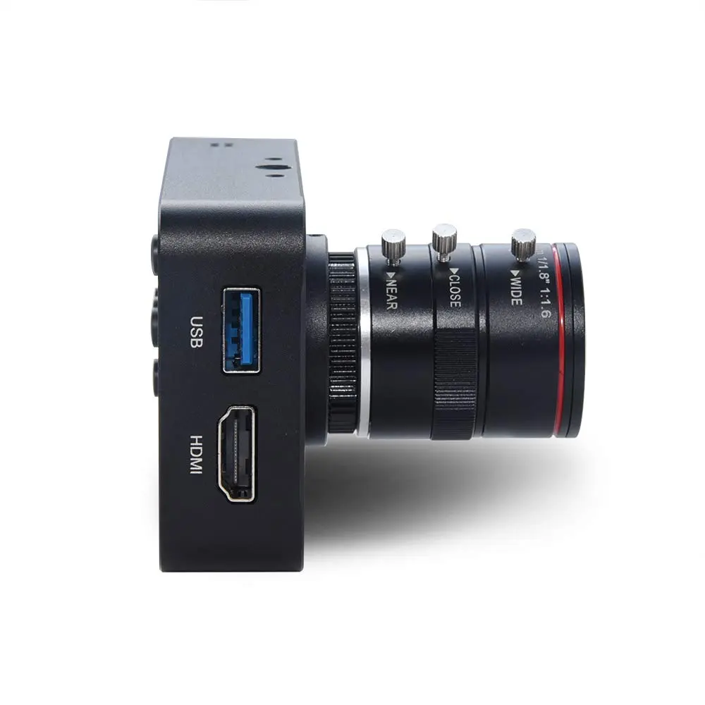 MOKOSE 12MP HDMI Camera 1080P USB Webcam 4K Recording | Industry C/CS-Mount Lens - view 8