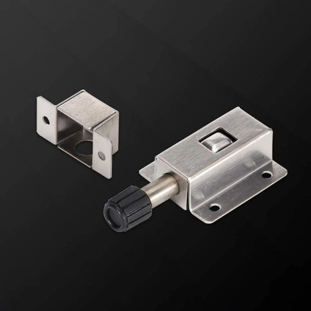 kaileyouxiangongsi Stainless Steel Spring Loaded Gate Latch 4 Pack | Heavy Duty Door Lock with Screws - view 5
