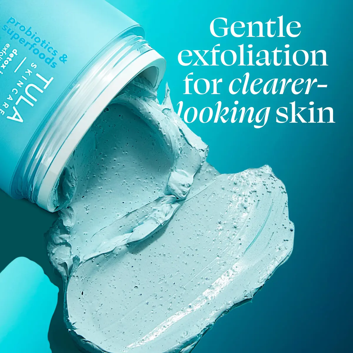 TULA Detox in a Jar Exfoliating Bentonite Clay Mask 1.7 oz | Deep Cleansing & Microbiome Balance - view 3