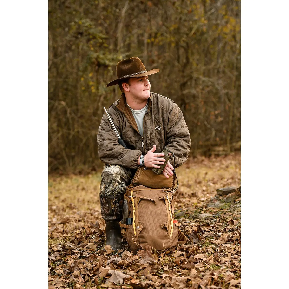 TENZING 1500 Whitetail Day Pack Buckskin Tan | Ultra-Durable Hunting Backpack with 4 Compartments & 10 Pockets - view 7