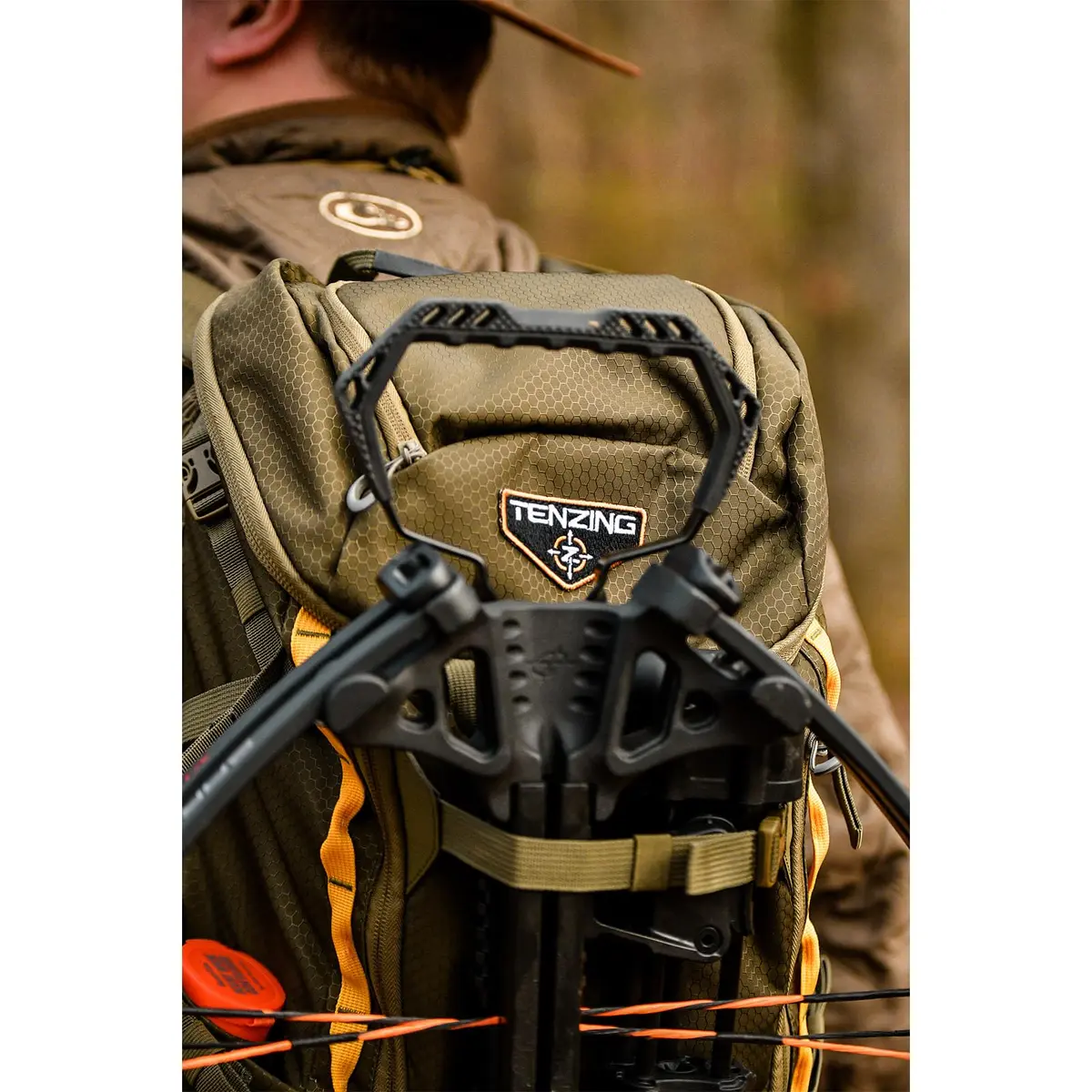 TENZING 1500 Whitetail Day Pack, Olive Green | Ultra-Durable Hunting Backpack with 4 Compartments & 10 Pockets - view 7