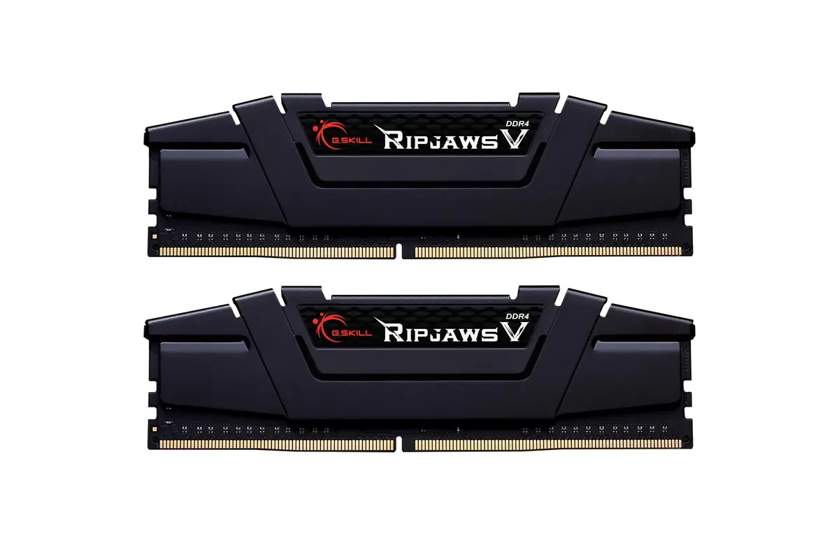 G.SKILL RipjawsV Series DDR4 RAM 32GB (2x16GB) 3600MT/s CL16-19-19-39 1.35V for Desktop - main product image
