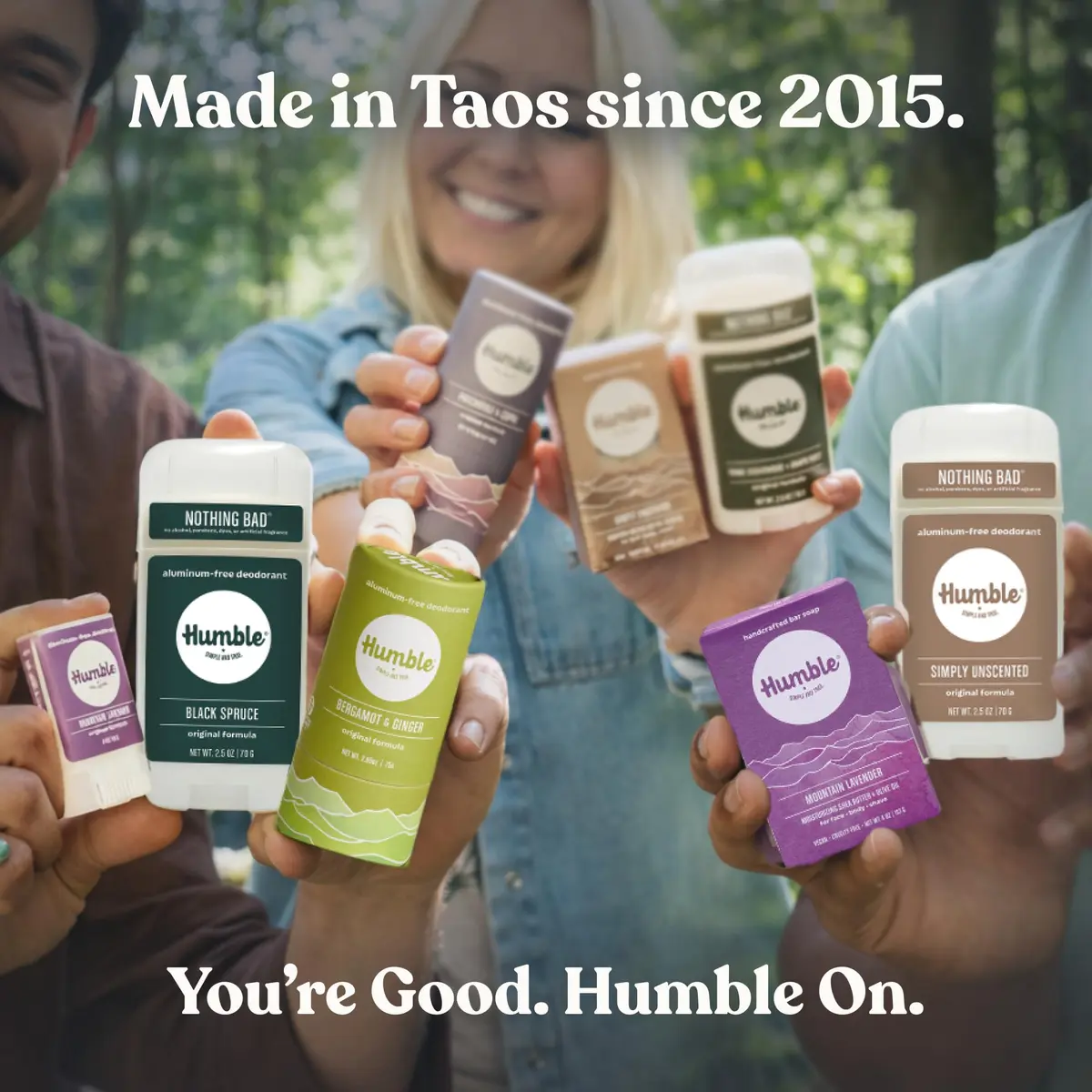 Humble Aluminum-Free Deodorant, Black Spruce | Long-Lasting Natural Odor Control Men & Women - view 7