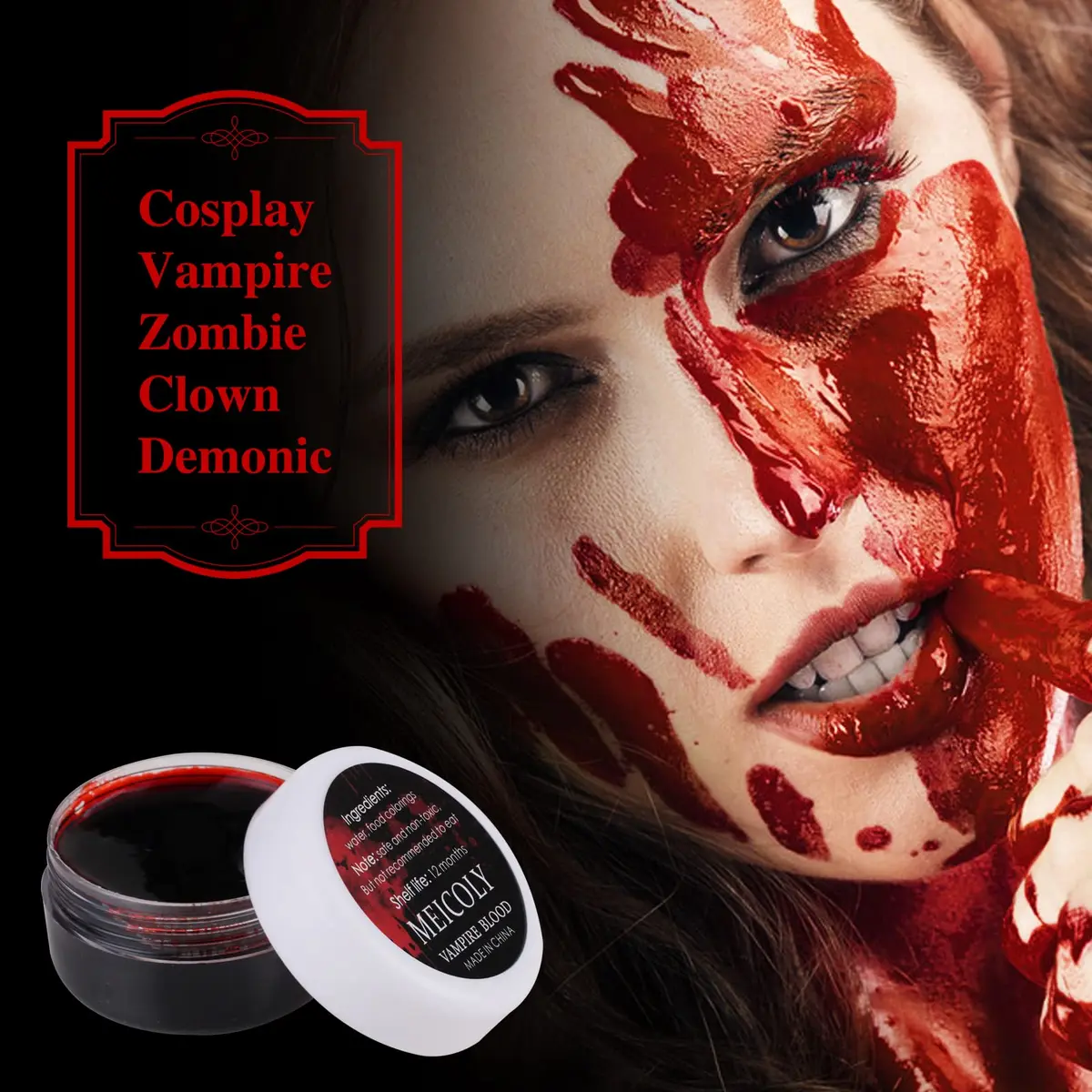 MEICOLY Coagulated Blood Gel 30g | Realistic SFX Wound & Halloween Makeup - view 5