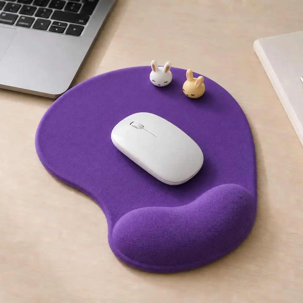 DEMON CHEST Office Mousepad with Gel Wrist Support | Ergonomic Gaming Desk Mat 9in x 7.5in - view 2