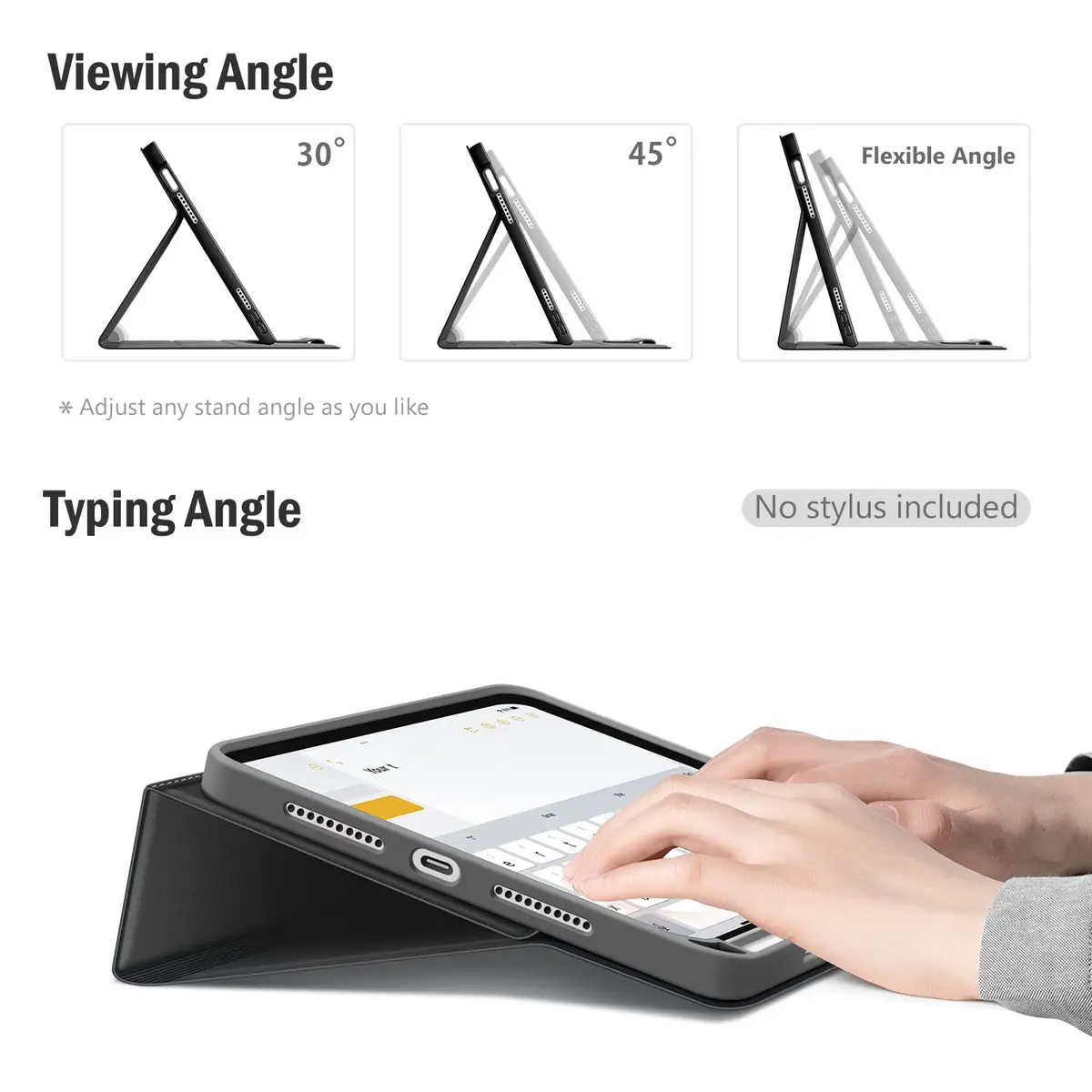 Antbox Case for iPad mini 7 A17 Pro | Precise Fit & Auto Sleep/Wake (70-120 chars) - view 6