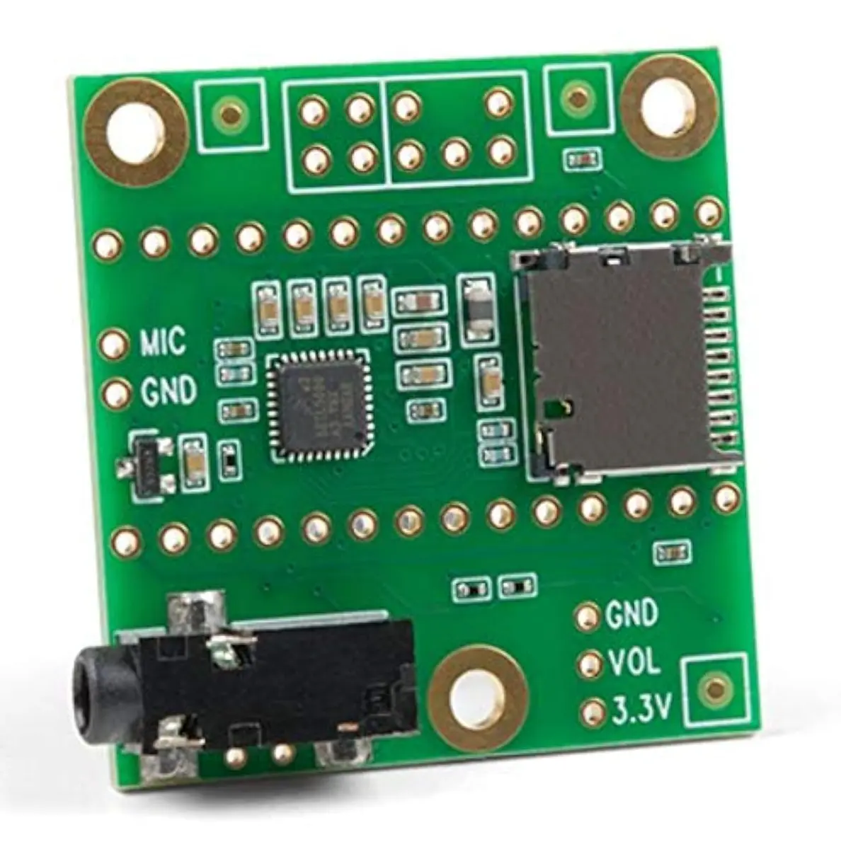 Teensy 4 Audio Shield (Rev D) | High-Quality 16-bit 44.1kHz Audio for Teensy 4.0 - main product image