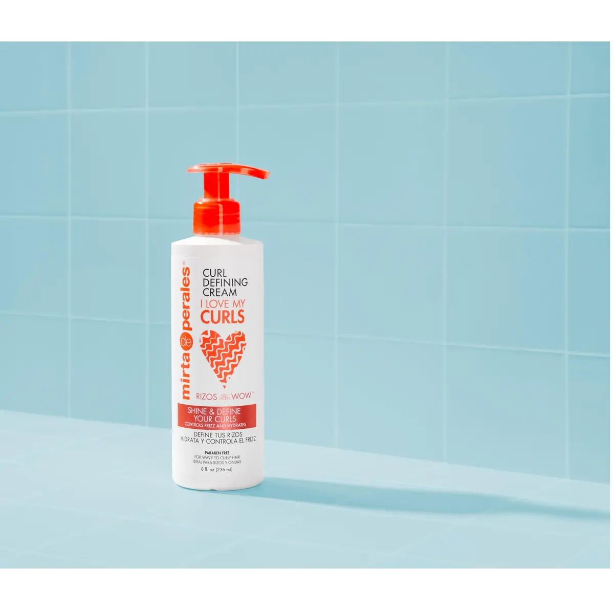 Mirta De Perales Curl Defining Cream 240ml (8 Fl Oz) | Defines Curls & Waves with Coconut Oil - view 2