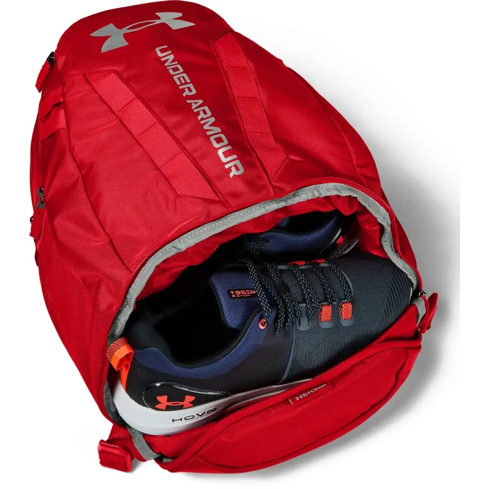Under Armour Hustle 5.0 Backpack 29 L (1769.7 cu in) | Water-Resistant, Padded Laptop Sleeve, Shoe Compartment - view 4