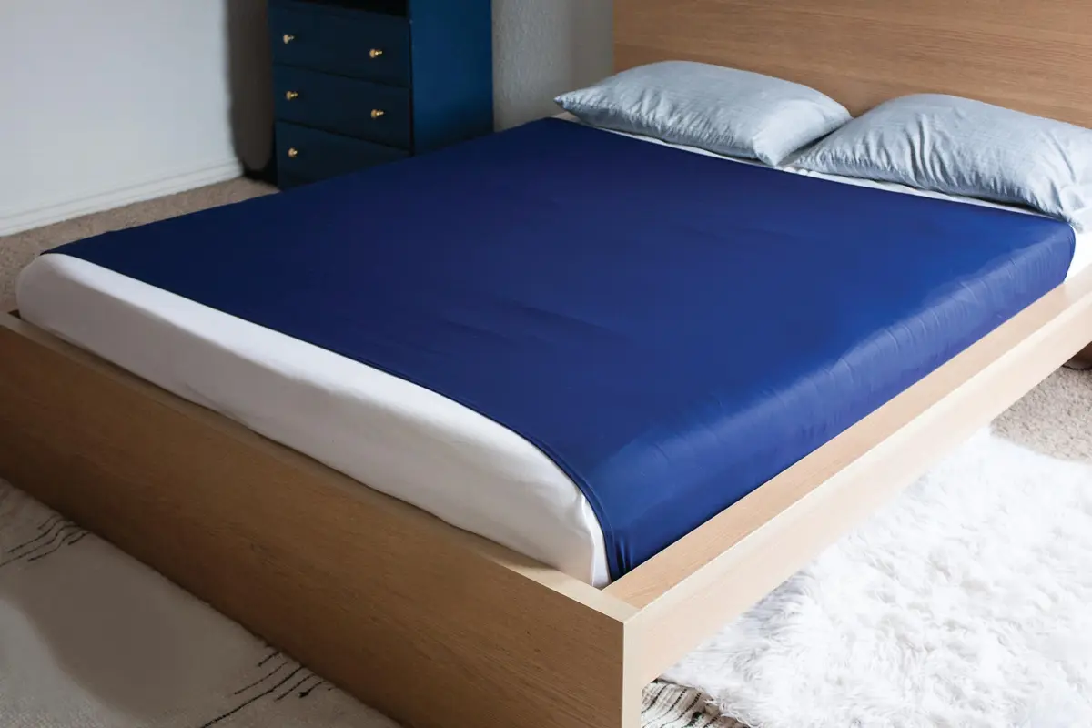 Harkla Compression Sheet for Kids - Queen Size Breathable & Stretchy Sensory Bedsheet for Calming Sleep - main product image