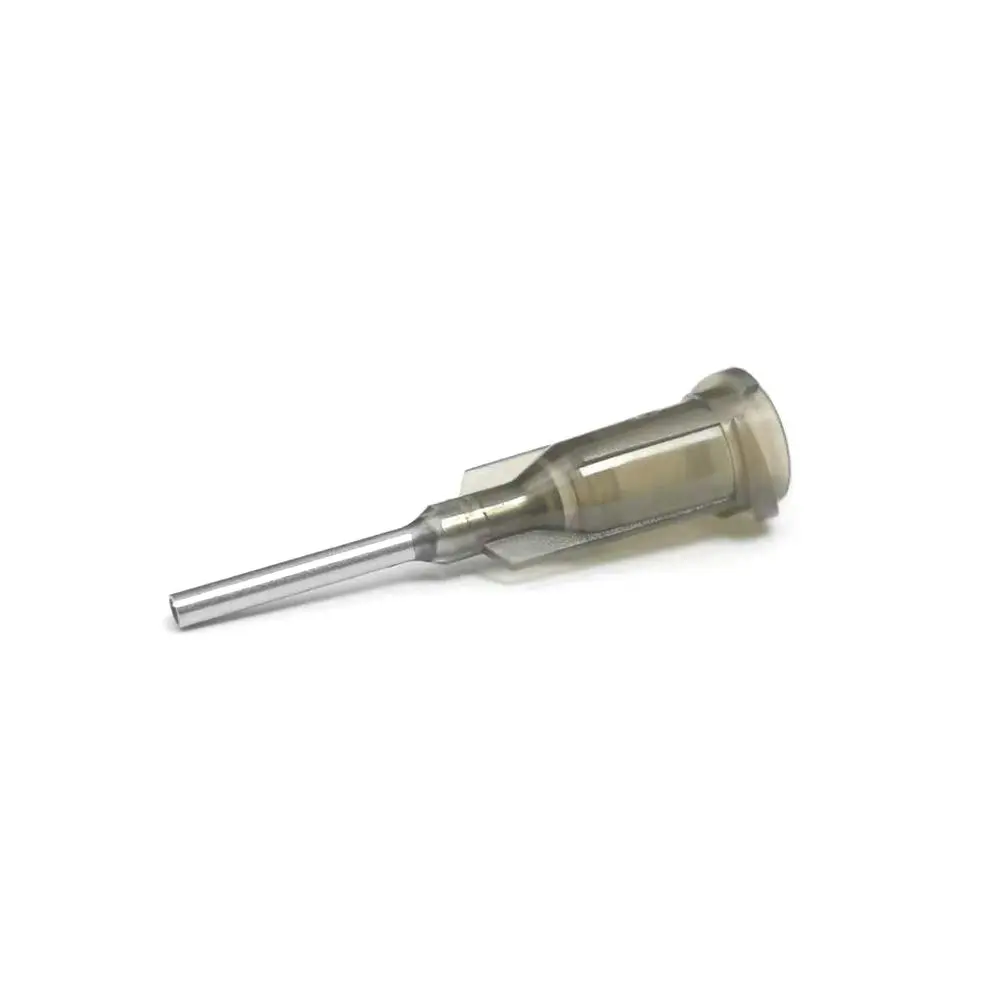 SANANTS 16 Gauge 0.5in Blunt Tip Dispensing Syringe Needle, Gray 50 PCS | Precision Stainless Steel for Lab & Crafts - main product image