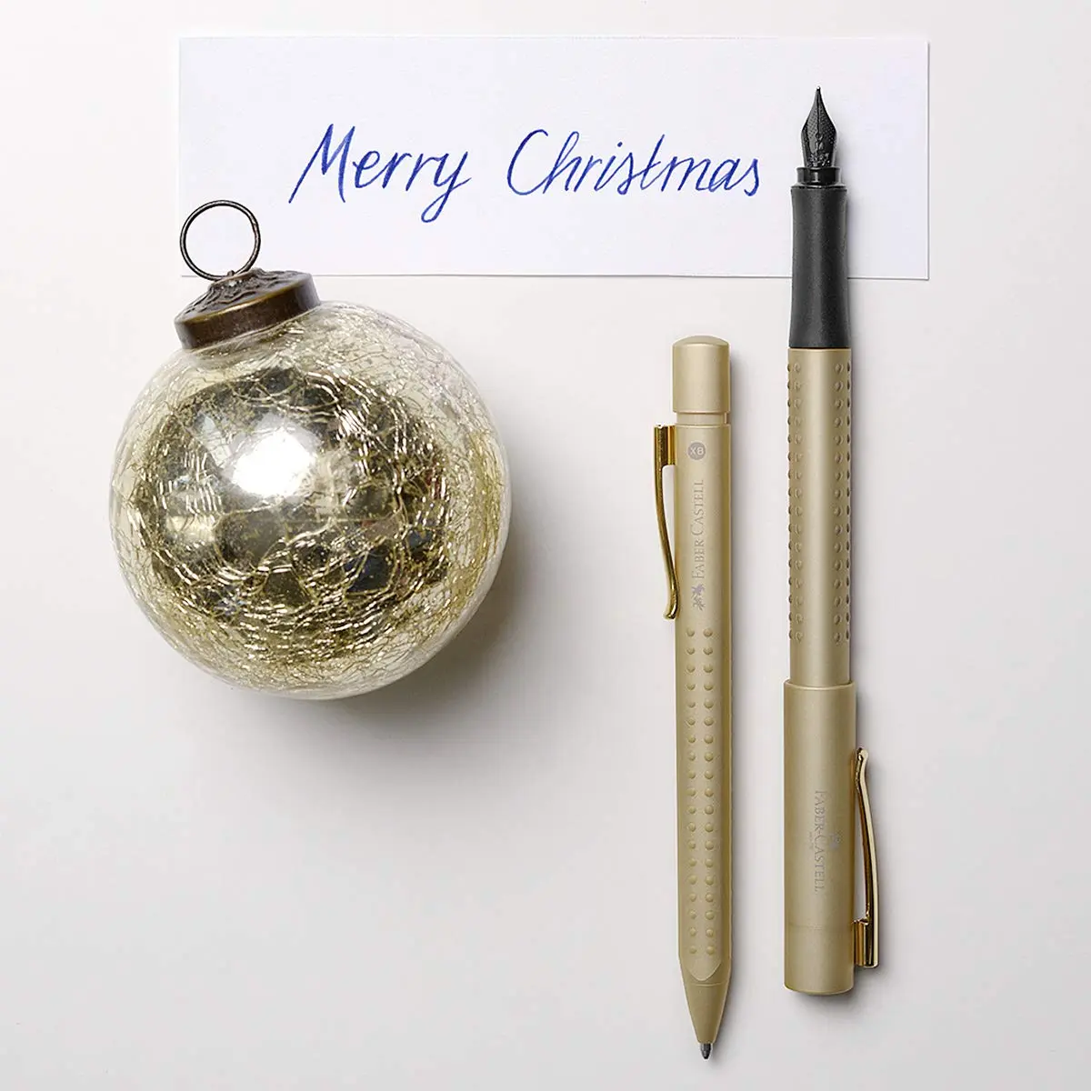 Faber-Castell Grip Edition EF Fountain Pen - Gold | Soft Grip, Extra Fine Nib, Smooth Ink - view 3