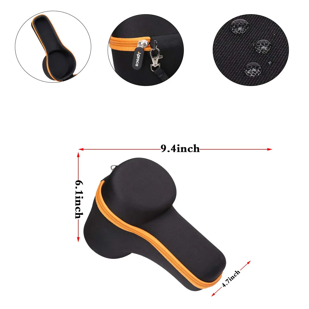 Aproca Hard Travel Case for Bushnell Velocity Speed Gun | Portable Storage Bag - view 6
