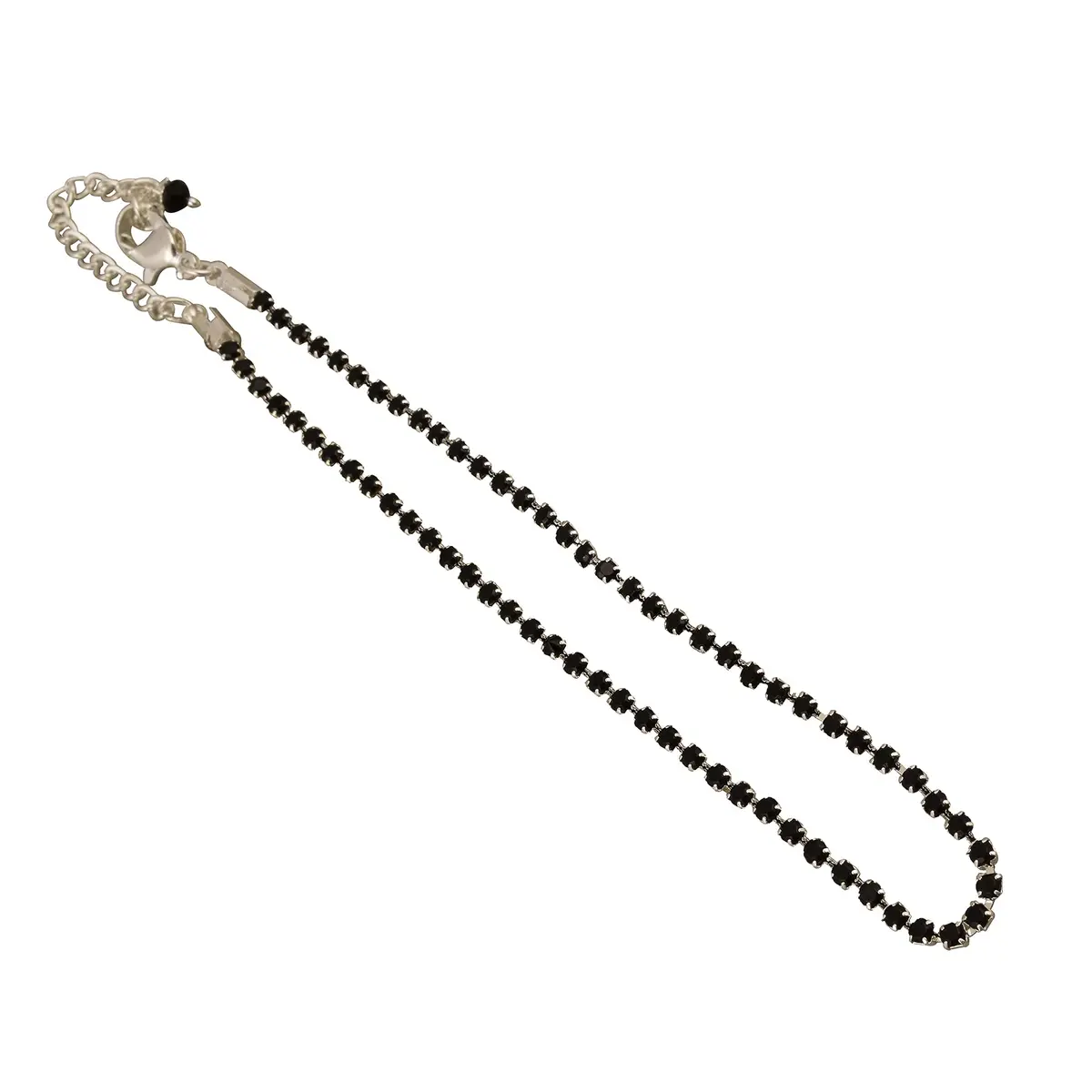 VAMA Adjustable Black Nylon Cord Nazar Battu Suraksha Anklet for Women & Girls | Evil Eye Protector - view 8