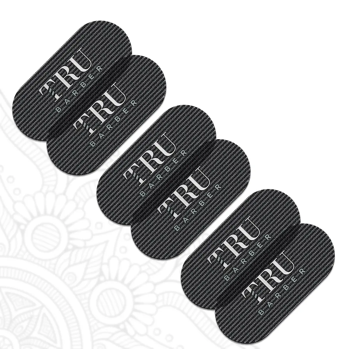 TRU BARBER Hair Grippers 6 Piece Hair Clips for Men and Women | Non-Slip Styling & Hairdressing - main product image