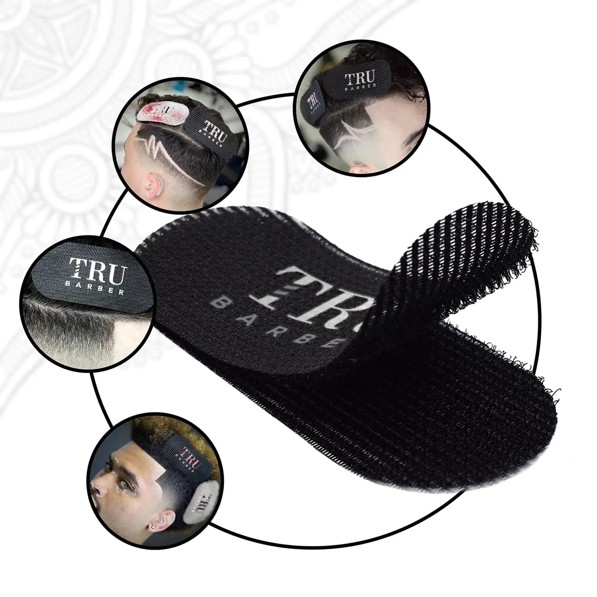 TRU BARBER Hair Grippers 6 Piece Hair Clips for Men and Women | Non-Slip Styling & Hairdressing - view 5