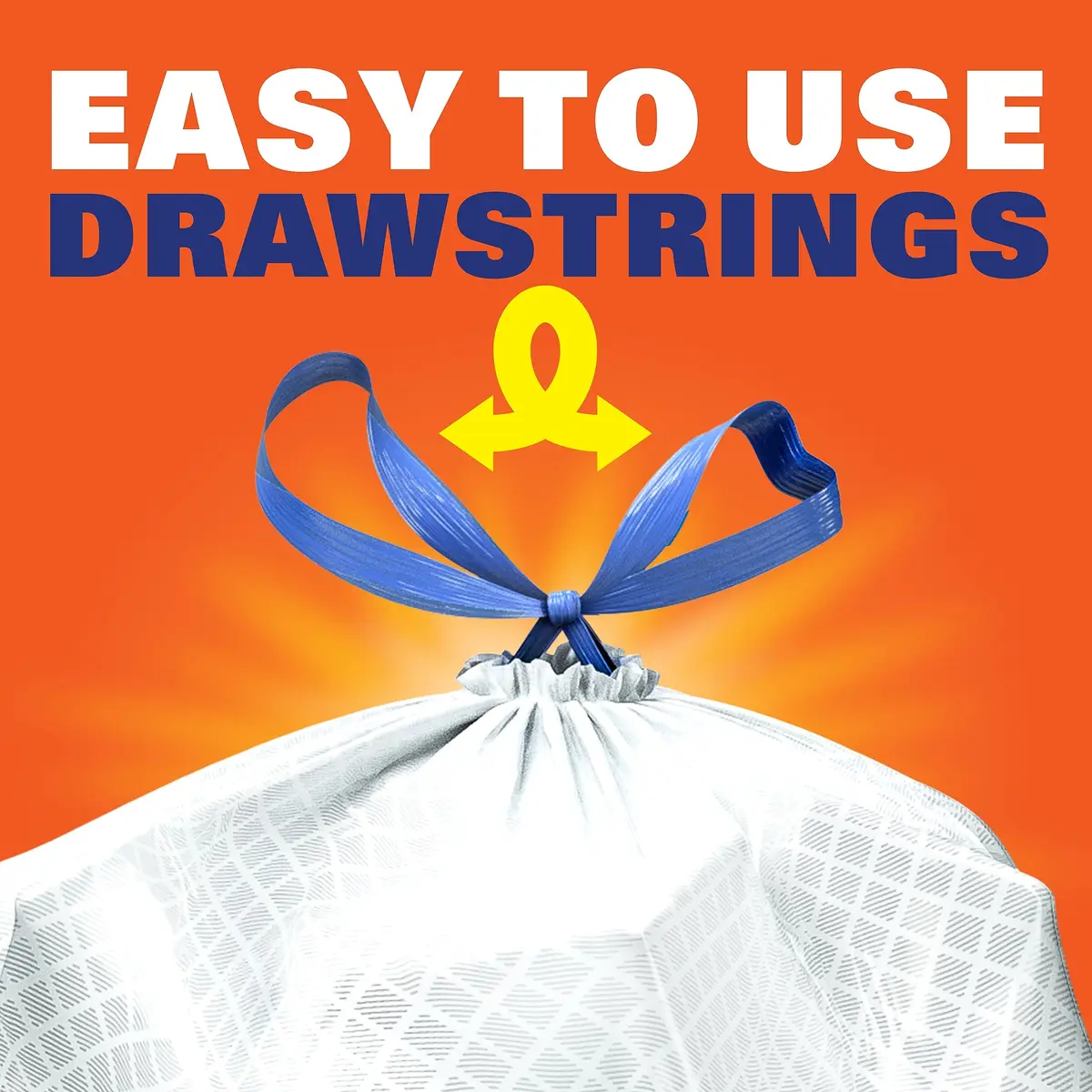 Hefty Ultra Strong 13 Gal Kitchen Trash Bags | Leak & Rip Resistant, Citrus Twist Scent, 110ct - view 5