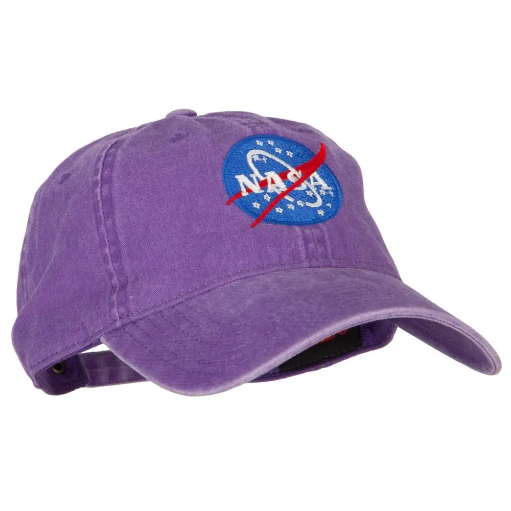 e4Hats.com NASA Insignia Embroidered Pigment Dyed Cap | Unisex Cotton Space-Themed Hat (One Size) - view 5