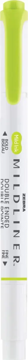 Zebra Pen Mildliner Highlighters Citrus Green Dual Tip 12-Pack | No Bleed Ink for Students & Office - view 2