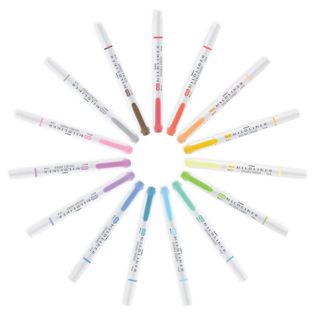 Zebra Pen Mildliner Highlighters Citrus Green Dual Tip 12-Pack | No Bleed Ink for Students & Office - view 4