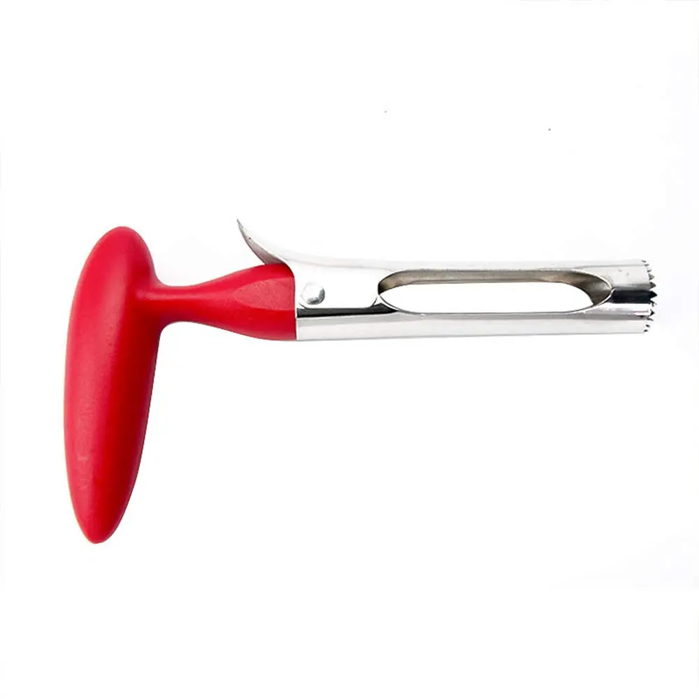 AKIRO Apple Corer, Stainless Steel Kitchen Tool 18cm | Easy Twist Fruit Seed Remover - view 7