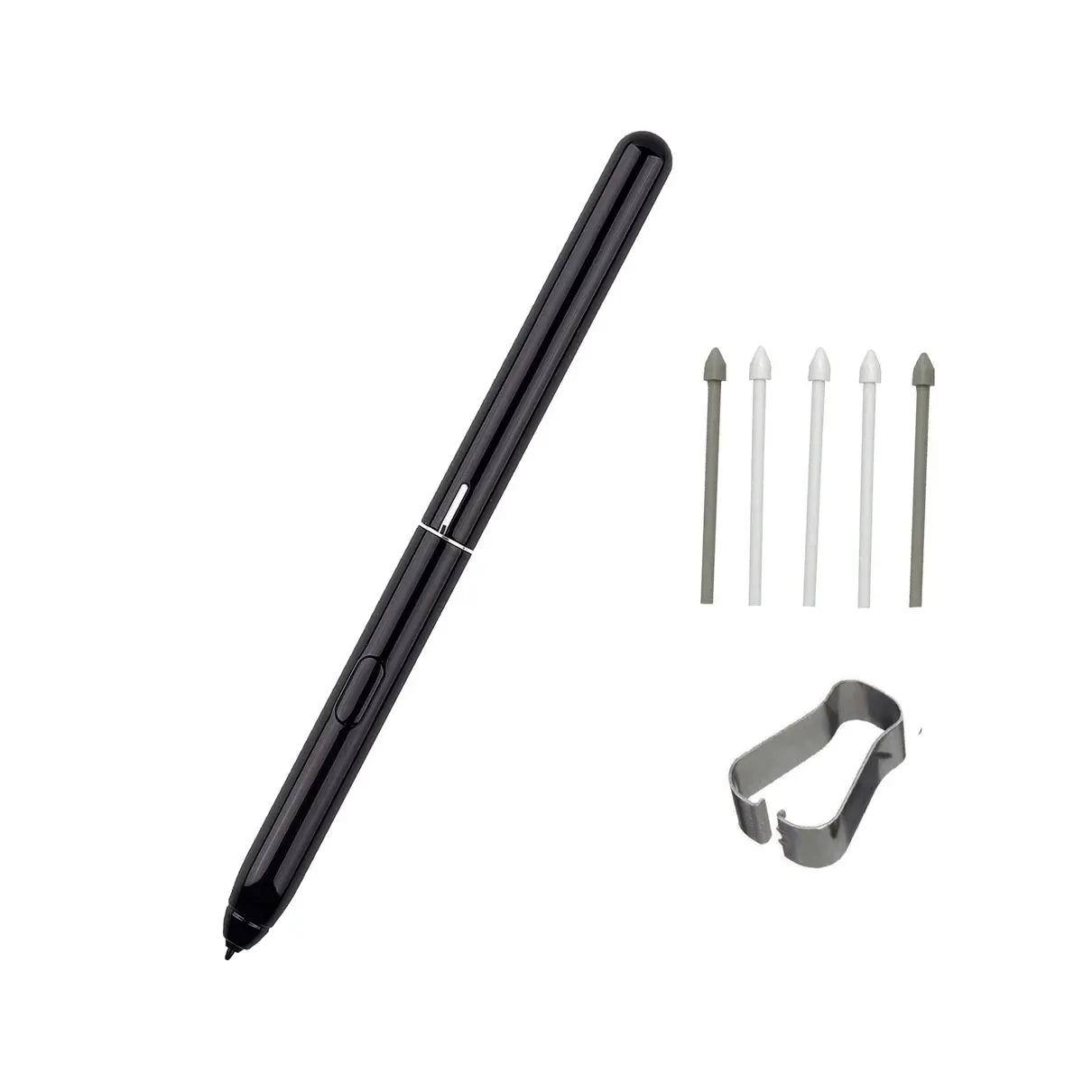 Alovexiong Black Stylus S Pen for Samsung Galaxy Tab S4 S6 S7 S8 Series | 6-Pack - main product image