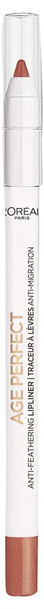 L'Oreal Paris Age Perfect Anti-Feathering Lip Liner Bright Mocha | Precision, Sensitive, Mature Skin - main product image