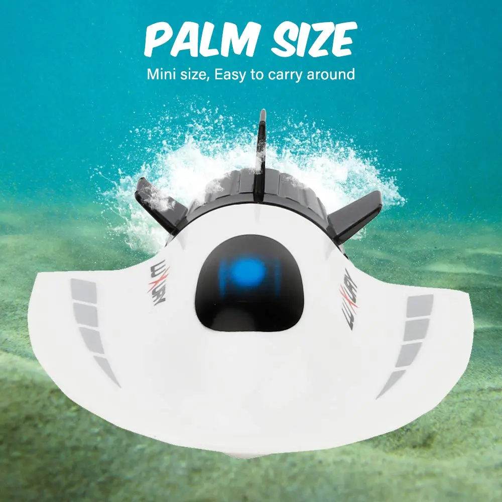 GoolRC Mini RC Submarine Boat White | Waterproof Diving Toy for Kids & Adults - view 6