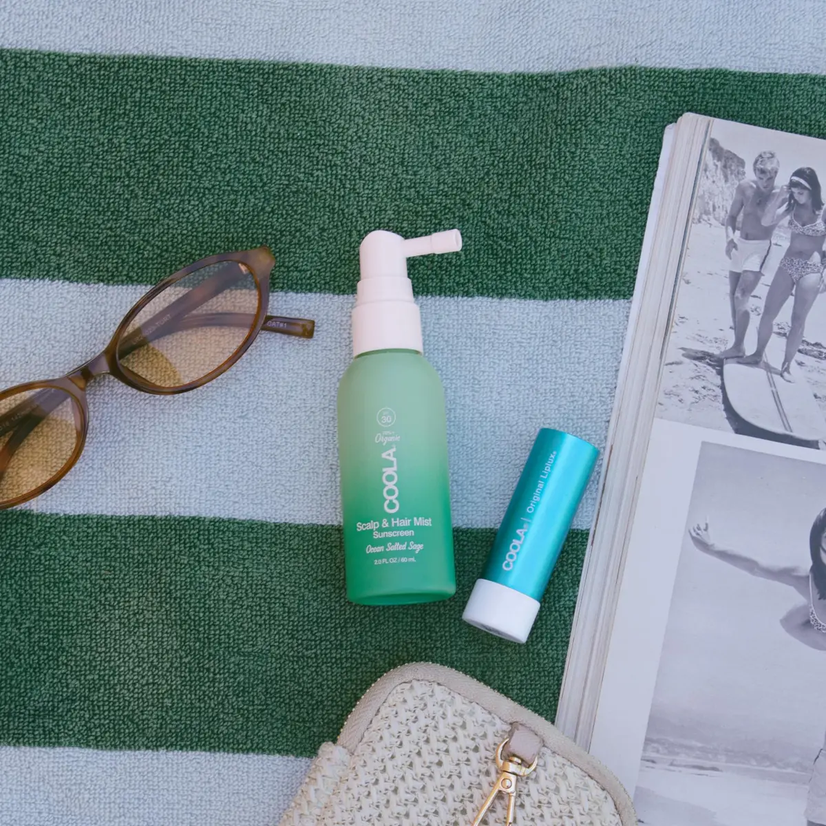 COOLA Scalp and Hair Sunscreen Spray SPF 30 Mist 59ml (2 fl oz) | Broad Spectrum Protection - view 5