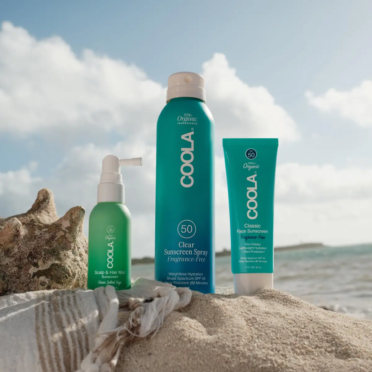 COOLA Scalp and Hair Sunscreen Spray SPF 30 Mist 59ml (2 fl oz) | Broad Spectrum Protection - view 6