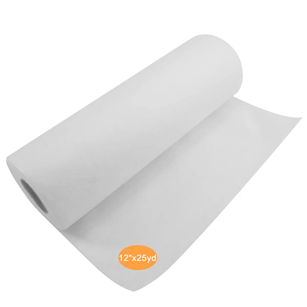 New brothread 12" x 25 Yd Wash Away Embroidery Stabilizer | Water Soluble, Light Weight 1.5oz, for Machine Embroidery & FSL - main product image