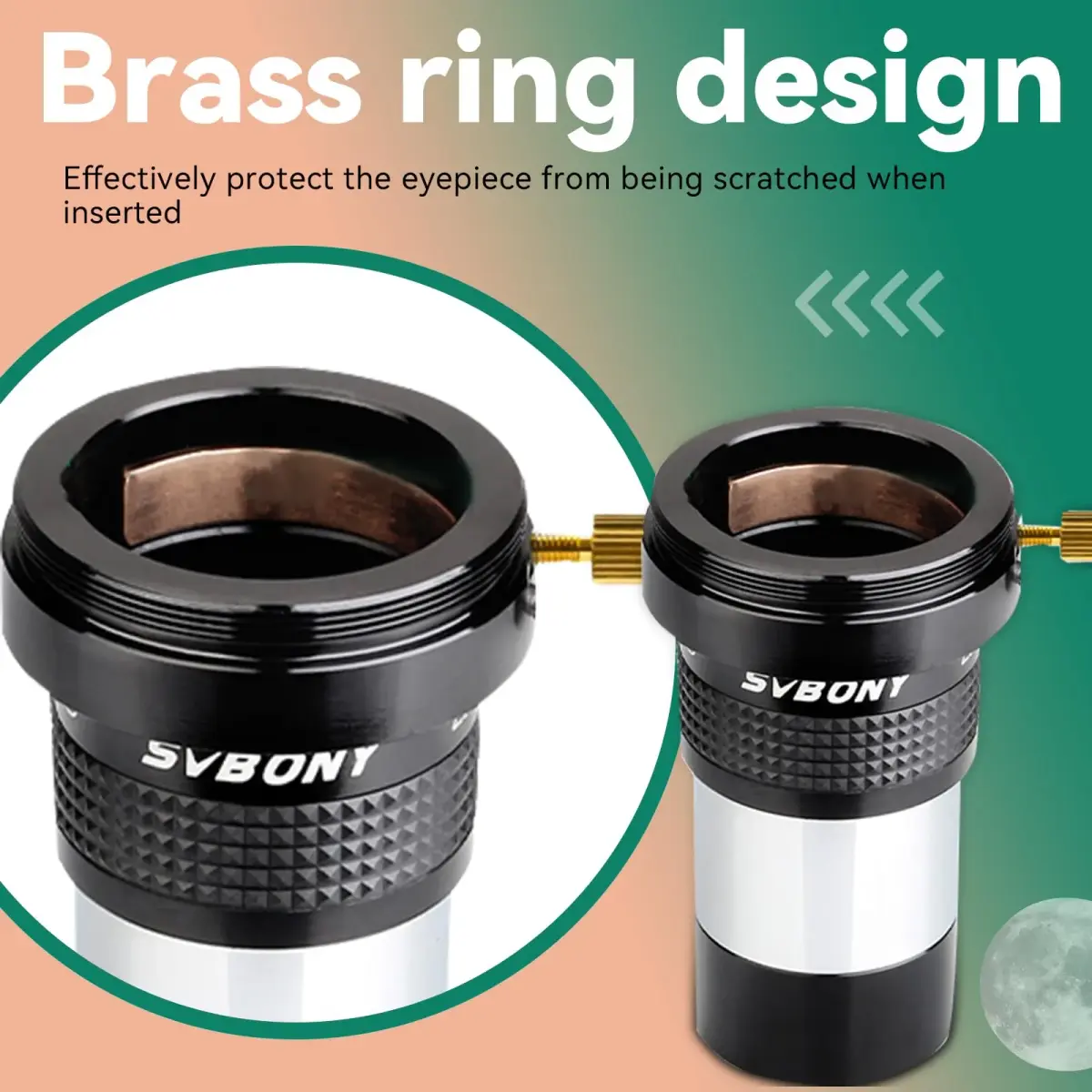 SVBONY SV137 2x Barlow Lens 1.25 inch (31.75mm) | Doubles Magnification for Telescopes - view 7
