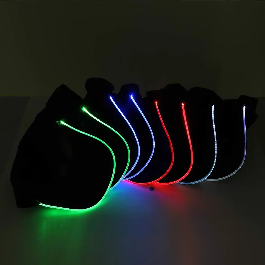 JIGUOOR LED Baseball Cap with USB Rechargeable Battery | Multicolour, One Size - view 2