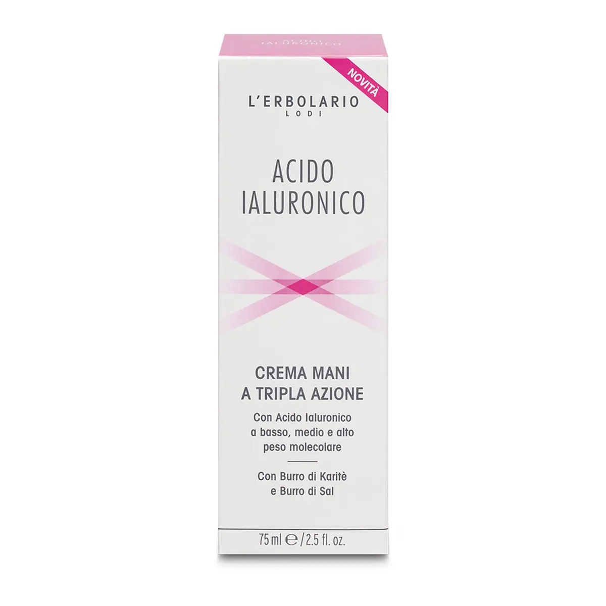 L'Erbolario Hyaluronic Acid Triple Action Hand Cream 2.5 oz | Moisturizing Shea Butter Hand Lotion for All Skin Types - view 2