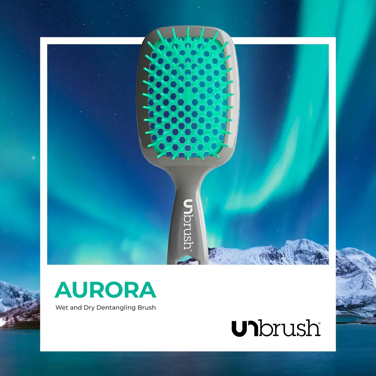 FHI Heat UNbrush Detangling Brush for Wet & Dry Hair | Anti-Static, Vented Cushion, Lightweight - view 6