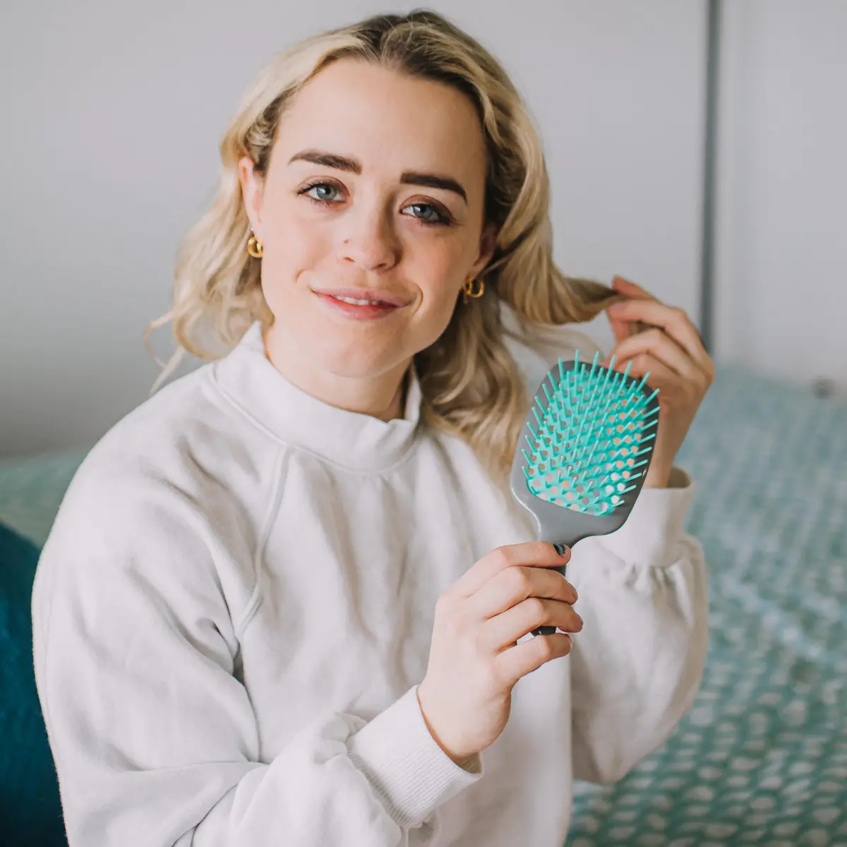 FHI Heat UNbrush Detangling Brush for Wet & Dry Hair | Anti-Static, Vented Cushion, Lightweight - view 8