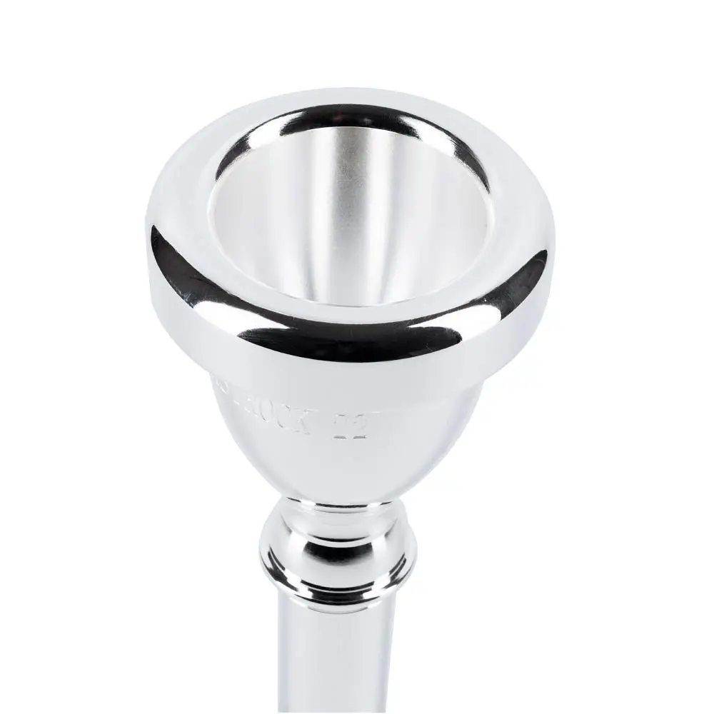 EASTROCK Standard Tuba Mouthpiece Size 22 Silver Plated | Vacuum Packed Copper Brass Instrument - view 5