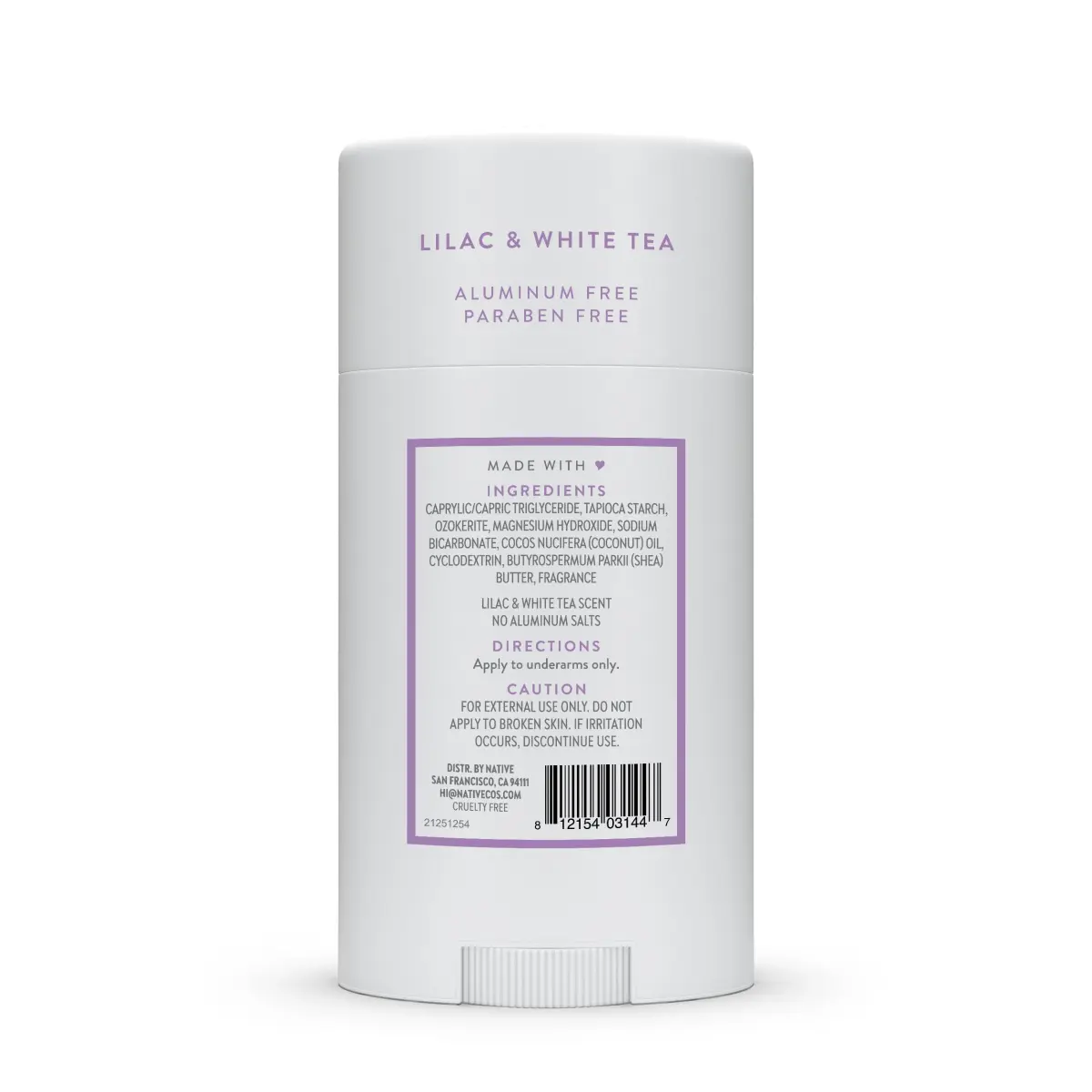Native Natural Deodorant Lilac & White Tea 75.7ml (2.65oz) | 72-Hour Odor Protection - view 9