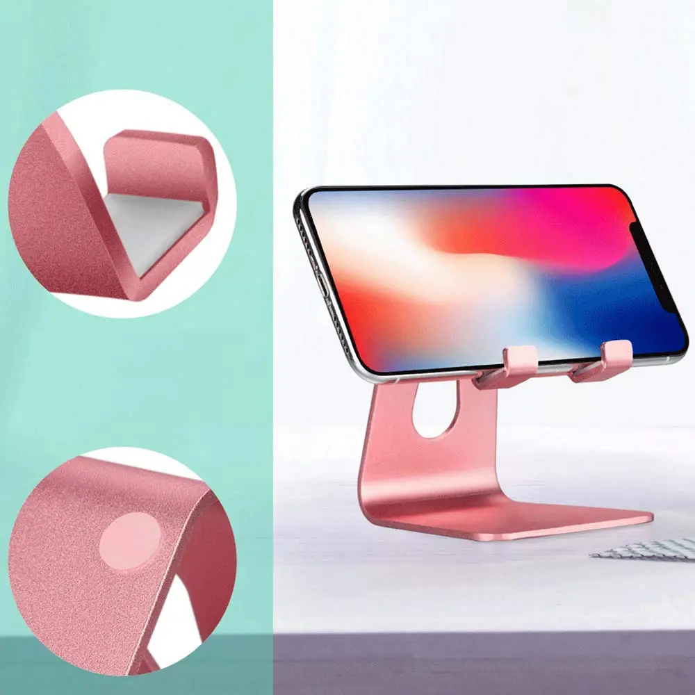 Emoly Portable Electronic Device Stand Silver | Adjustable, Heavy-Duty Aluminum, Universal Compatibility - view 5