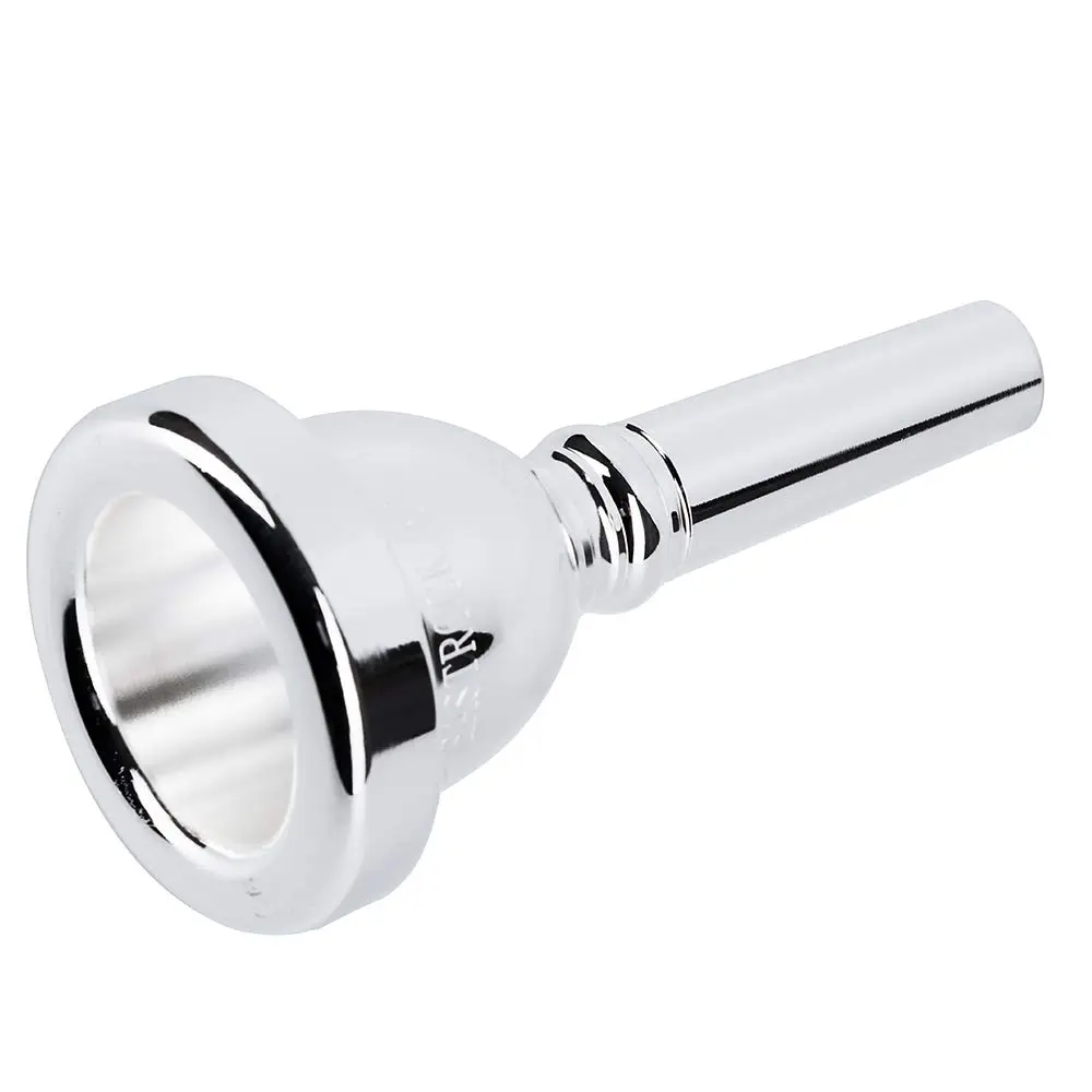 EASTROCK Standard Tuba Mouthpiece Silver Plated Size U | Rich and Elegant Sounds for Tuba Players - view 5
