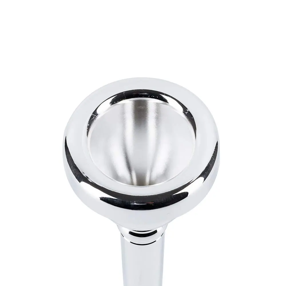 EASTROCK Standard Tuba Mouthpiece Silver Plated Size U | Rich and Elegant Sounds for Tuba Players - view 3