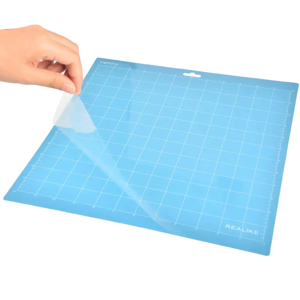 REALIKE 12x12 Lightgrip Cutting Mats for Silhouette Cameo 5/4/3/2/1 | Gridded Adhesive Non-Slip Cut Mat for Crafts, Quilting, Sewing - view 7