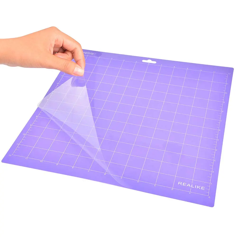 REALIKE 12x12 inch (30.5x30.5 cm) StrongGrip Cutting Mats (3-Pack) | Perfect for Silhouette Cameo Machines - view 7