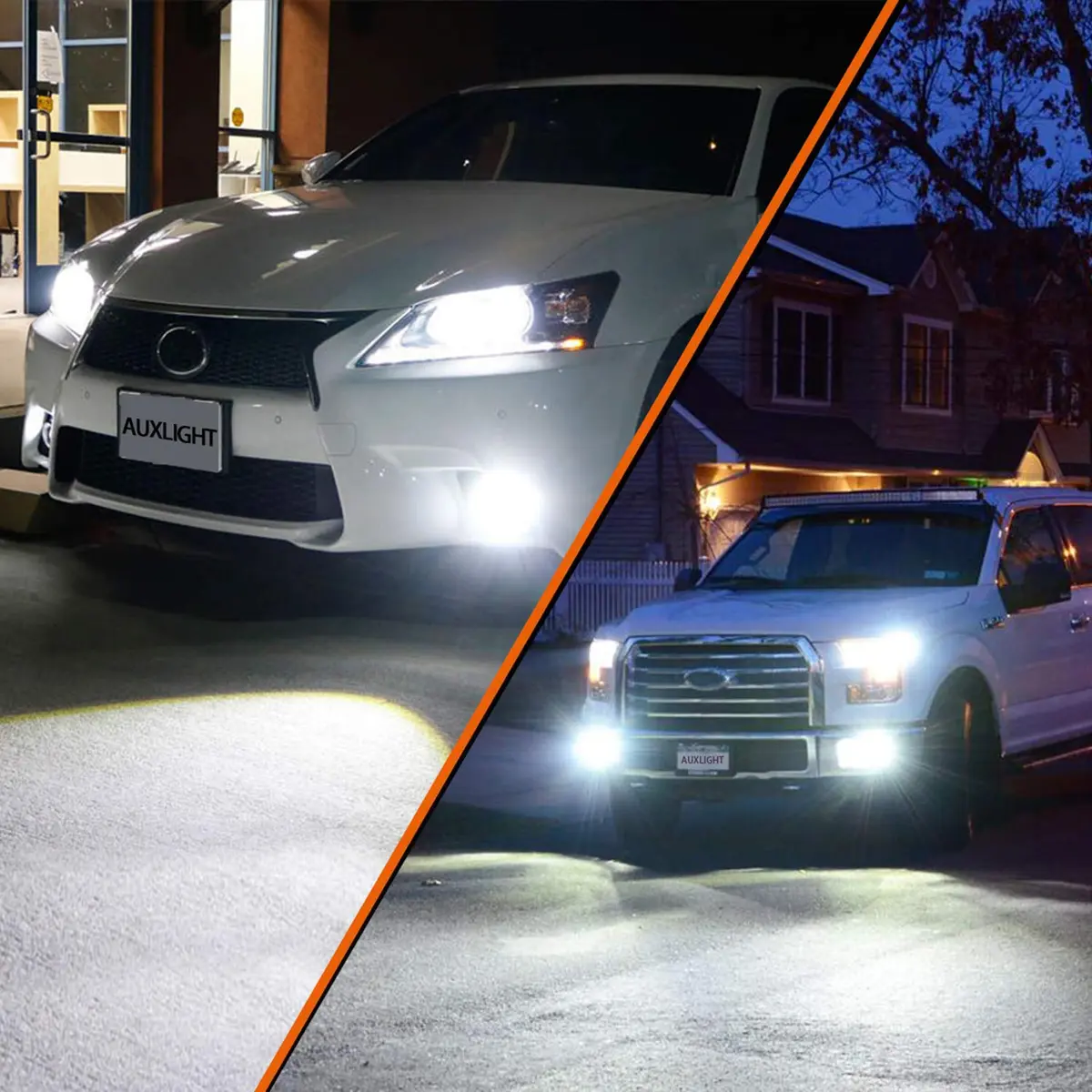 AUXLIGHT 9006 HB4 9006LL 9006XS LED Fog Light Bulbs 6000K Xenon White | Super Bright 2800 Lumens, 33-SMD Chips, Waterproof IP67 - view 8
